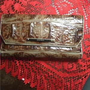 Brahmin wallet brown